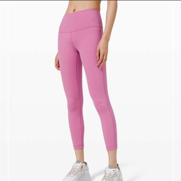 Lululemon - Wunder Under High-Rise Tight 25" Full-On Luxtreme - Magenta Glow - 2 - Picture 2 of 12
